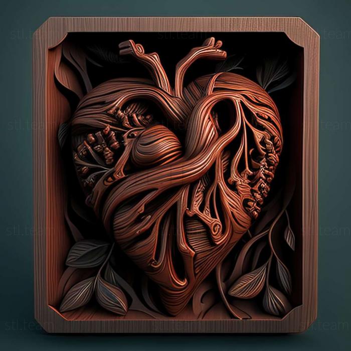 3D модель Гра Heart de Roommate (STL)